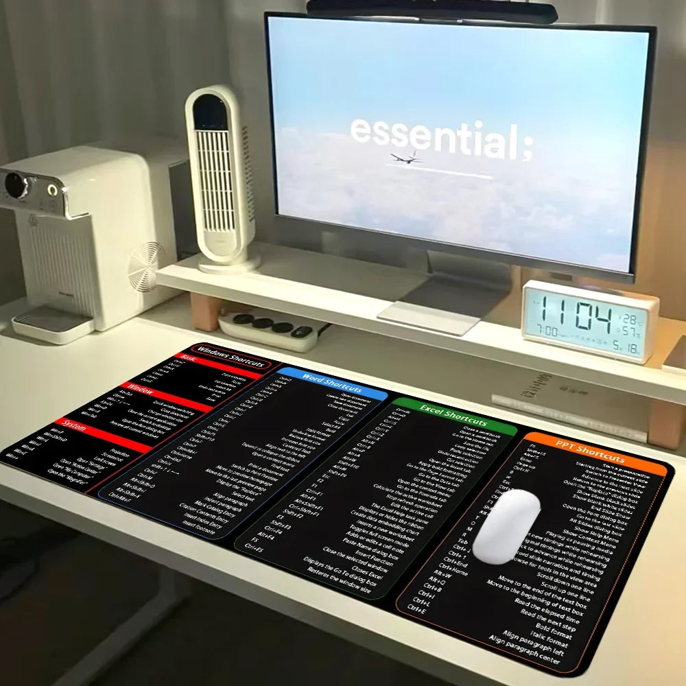 Tapis de Souris Intelligents – Boostez votre Productivité en un Clin d’Œil avec les Raccourcis Essentiels !