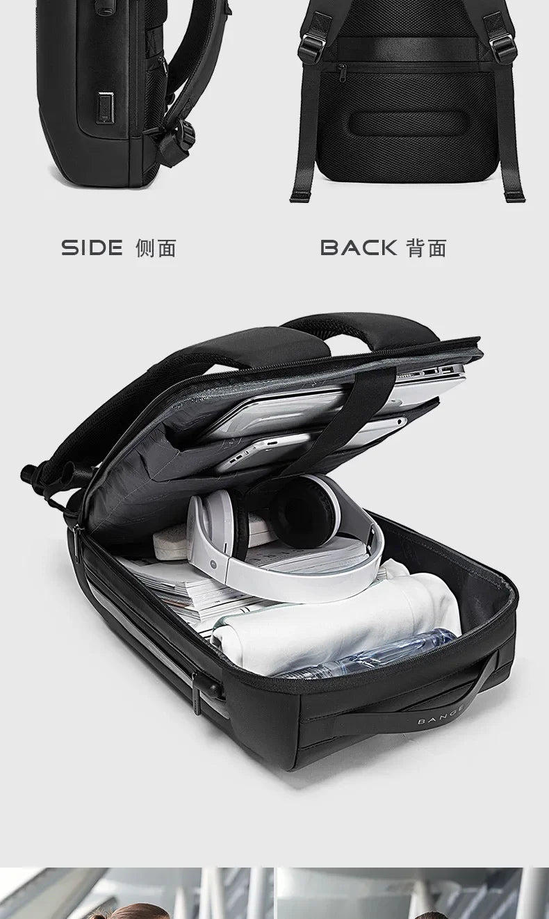 Sac à dos Antivol Multifonction avec port USB intégré 15.6 Pouce à Etanche