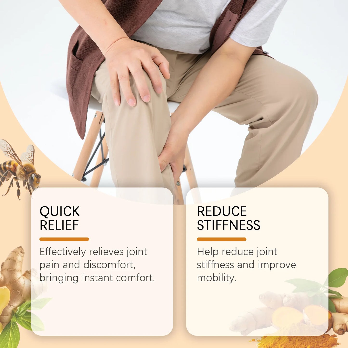 Crème de Traitement Bee Venom – Soulage les Douleurs Articulaires Naturellement & Efficacement