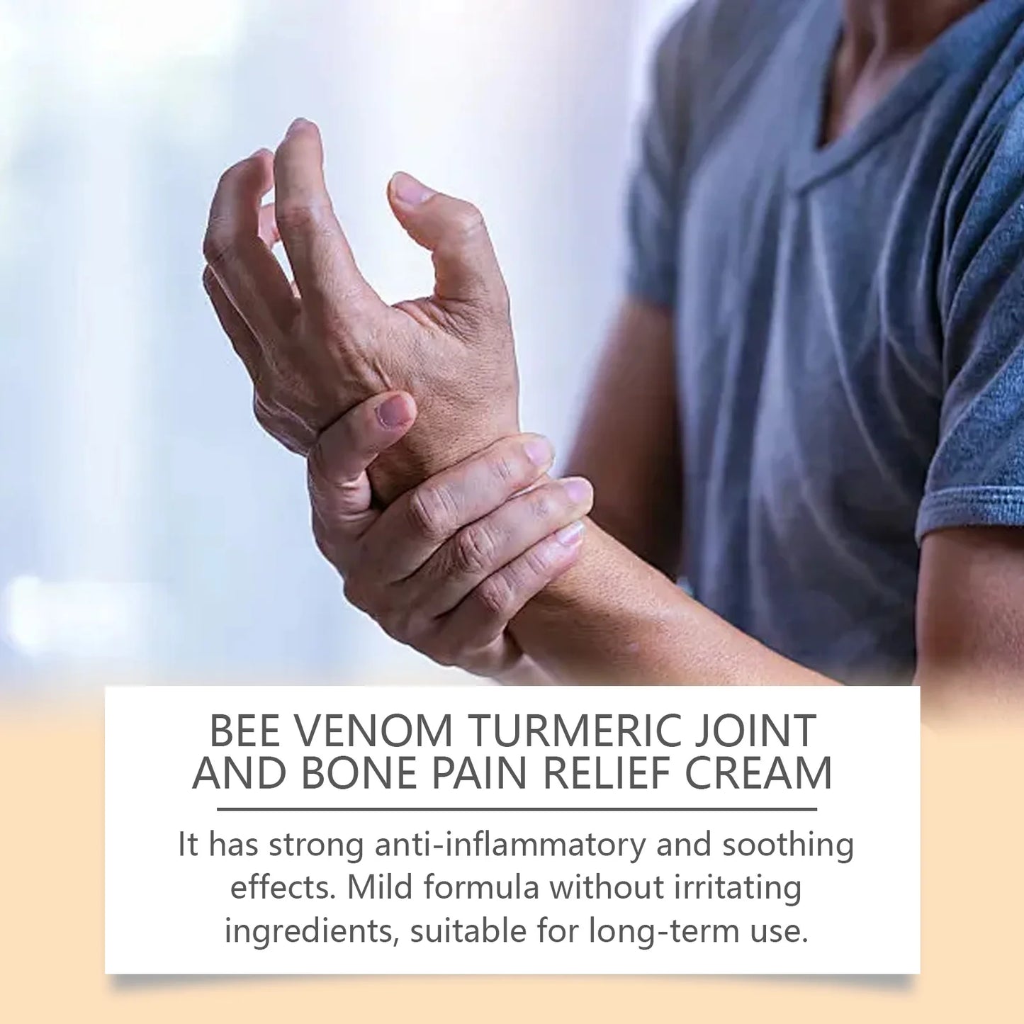 Crème de Traitement Bee Venom – Soulage les Douleurs Articulaires Naturellement & Efficacement
